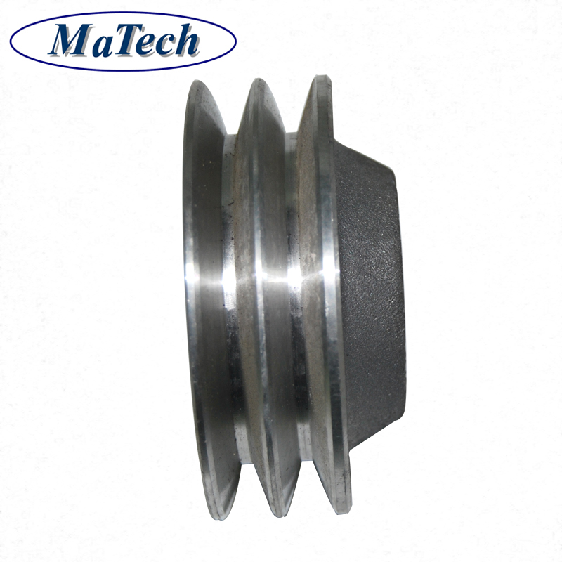 Custom Machined Low Pressure Aluminum Casting Pulley Wheel