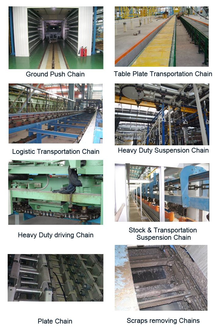 Transmission Parts Steel Forging Parts Conveyor Chains Wholesale(图12)
